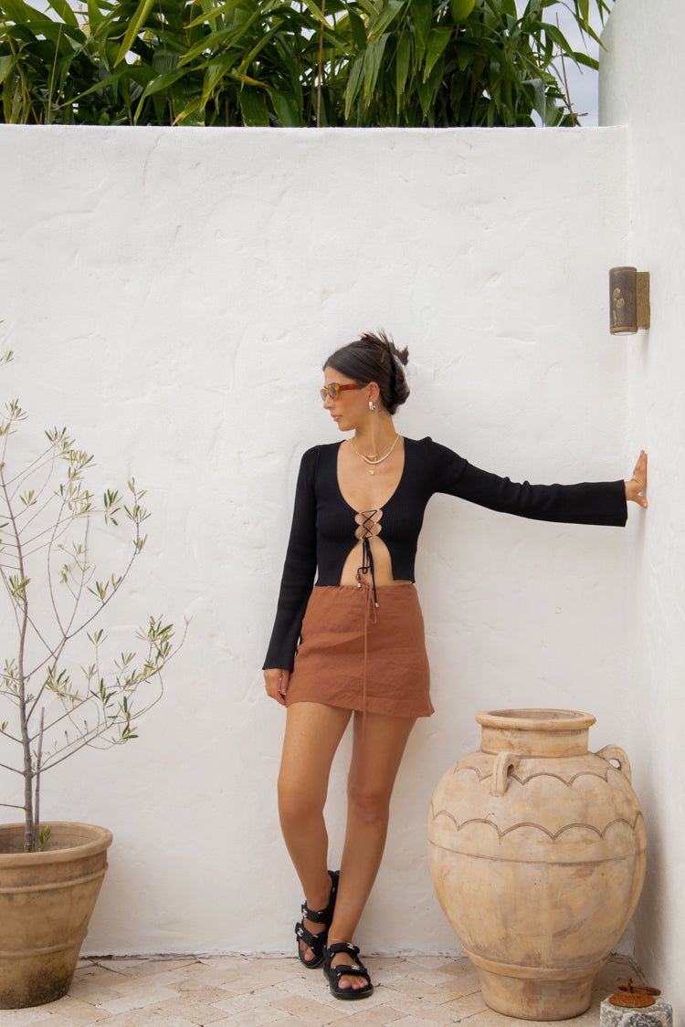 All In Knit Top Black sold by Verge Girl product image thumbnail 4