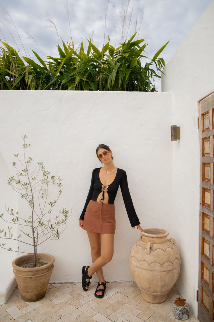 All In Knit Top Black sold by Verge Girl product image thumbnail 7