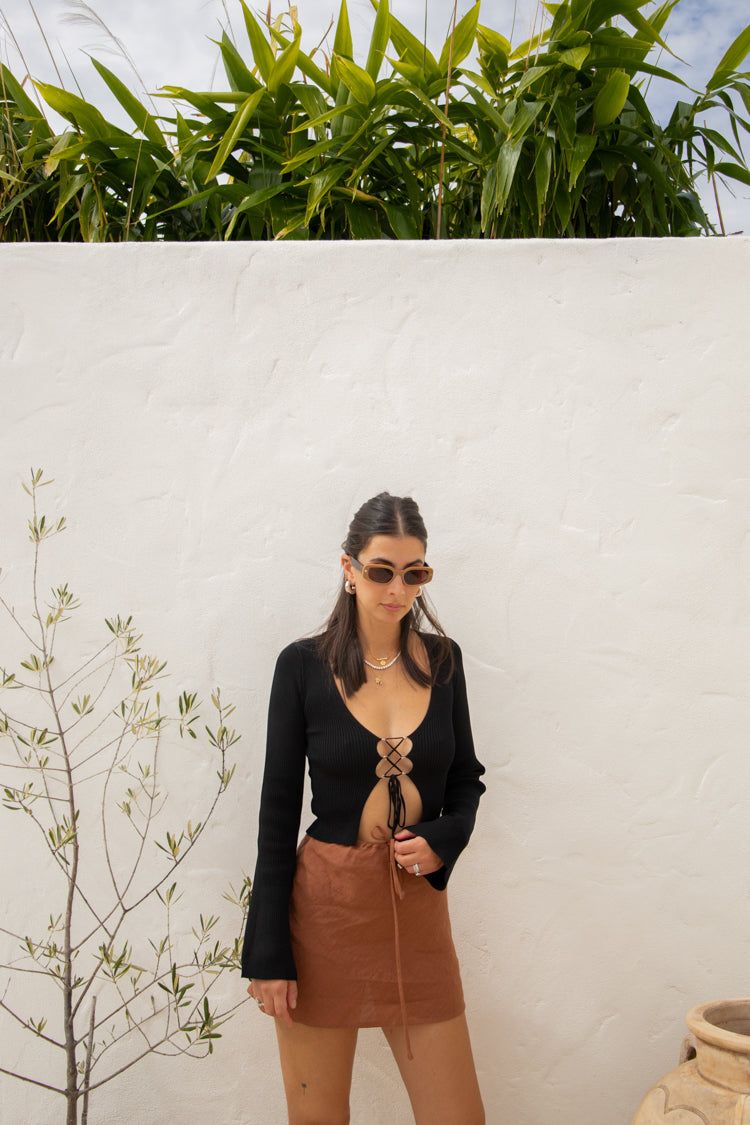 All In Knit Top Black sold by Verge Girl product image thumbnail 2