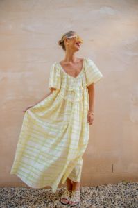 VRG GRL La Prairie Smock Midi Dress // Check sold by Verge Girl