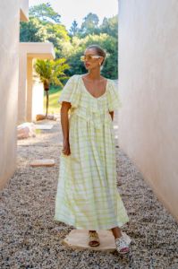 VRG GRL La Prairie Smock Midi Dress // Check sold by Verge Girl