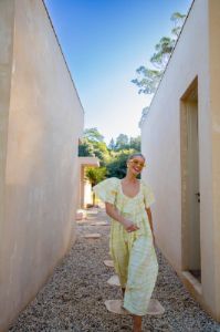 VRG GRL La Prairie Smock Midi Dress // Check sold by Verge Girl