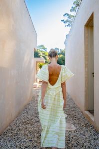 VRG GRL La Prairie Smock Midi Dress // Check sold by Verge Girl