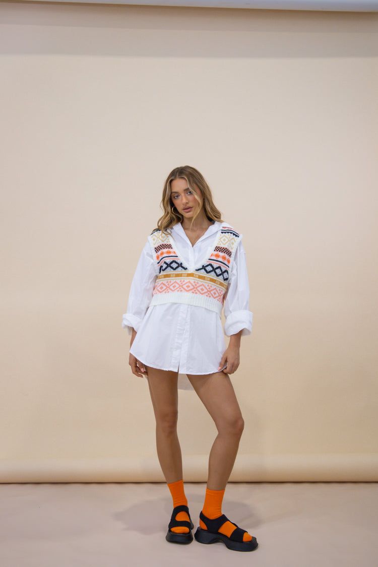 VRG GRL Run Free Knit Vest // Print sold by Verge Girl product image thumbnail 7