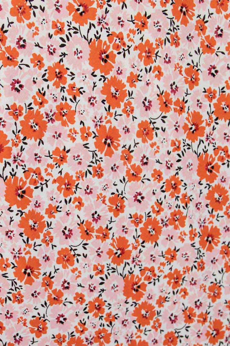 VRG GRL Postcards From Italy Bias Cut Midi Dress // Pink sold by Verge Girl product image thumbnail 9