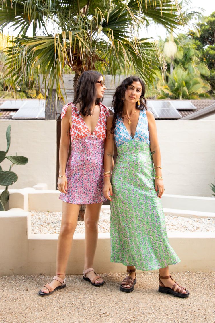 Postcards From Venice Bias Cut Mini Dress Floral sold by Verge Girl product image thumbnail 2