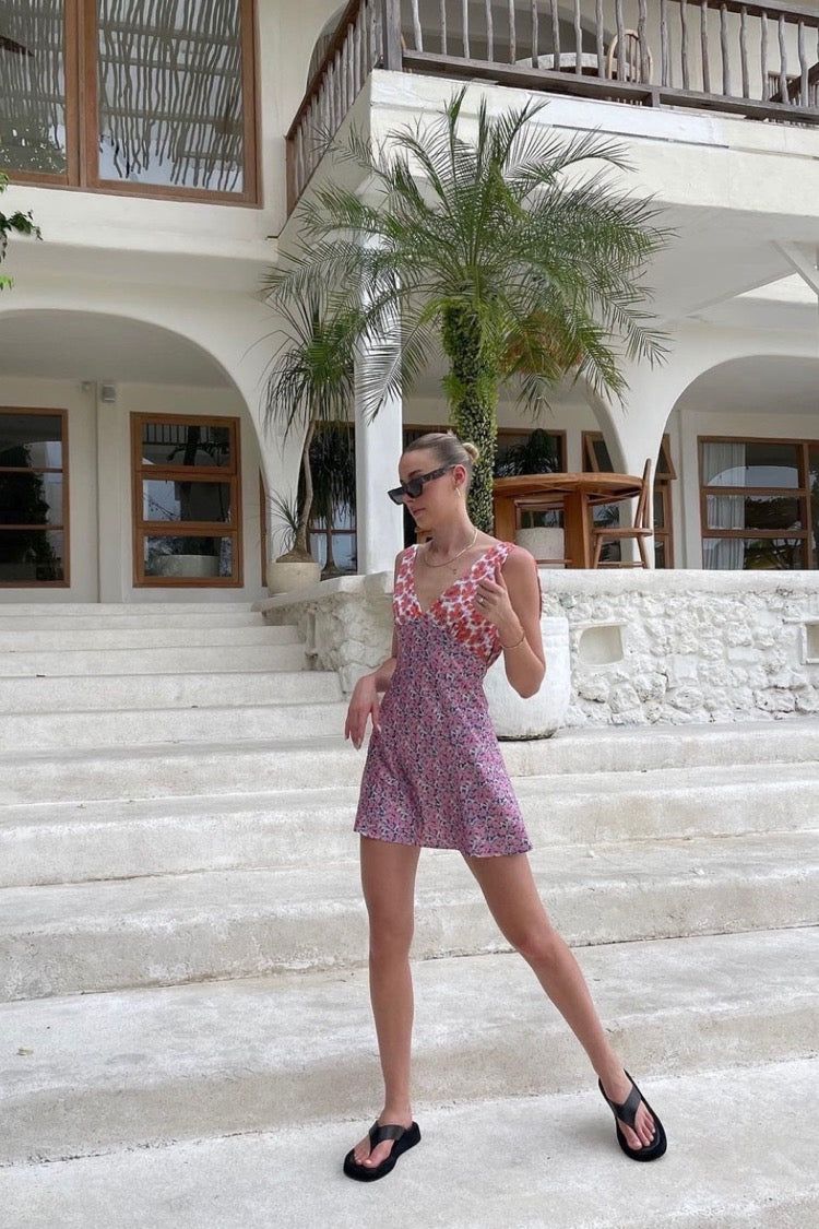 Postcards From Venice Bias Cut Mini Dress Floral sold by Verge Girl product image thumbnail 5