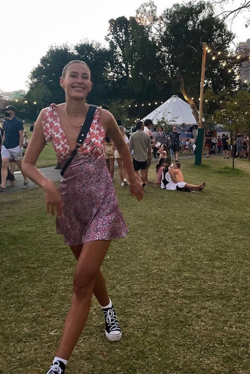 Postcards From Venice Bias Cut Mini Dress Floral sold by Verge Girl product image thumbnail 7