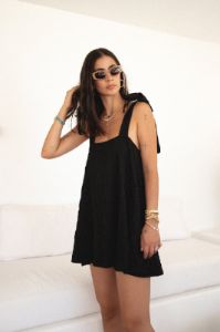VRG GRL Your Energy Mini Dress // Black sold by Verge Girl