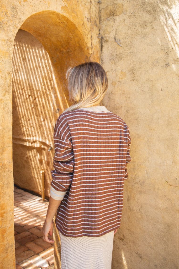 Scenic Route Knit Jumper Brown sold by Verge Girl product image thumbnail 8