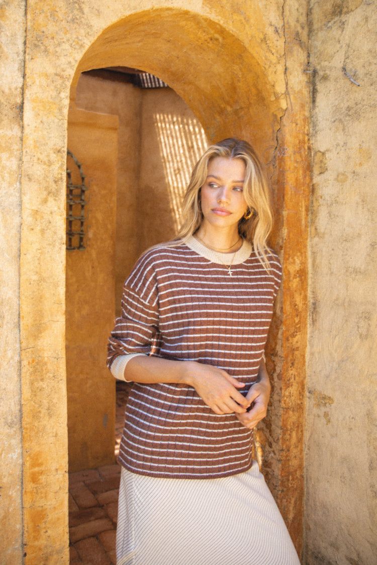 Scenic Route Knit Jumper Brown sold by Verge Girl product image thumbnail 4