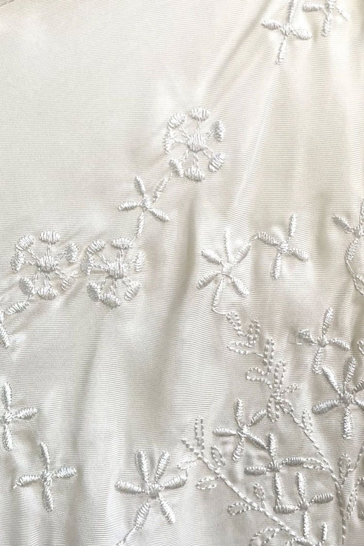 VRG GRL Gardénia Bias Cut Mini Dress // White sold by Verge Girl product image thumbnail 9