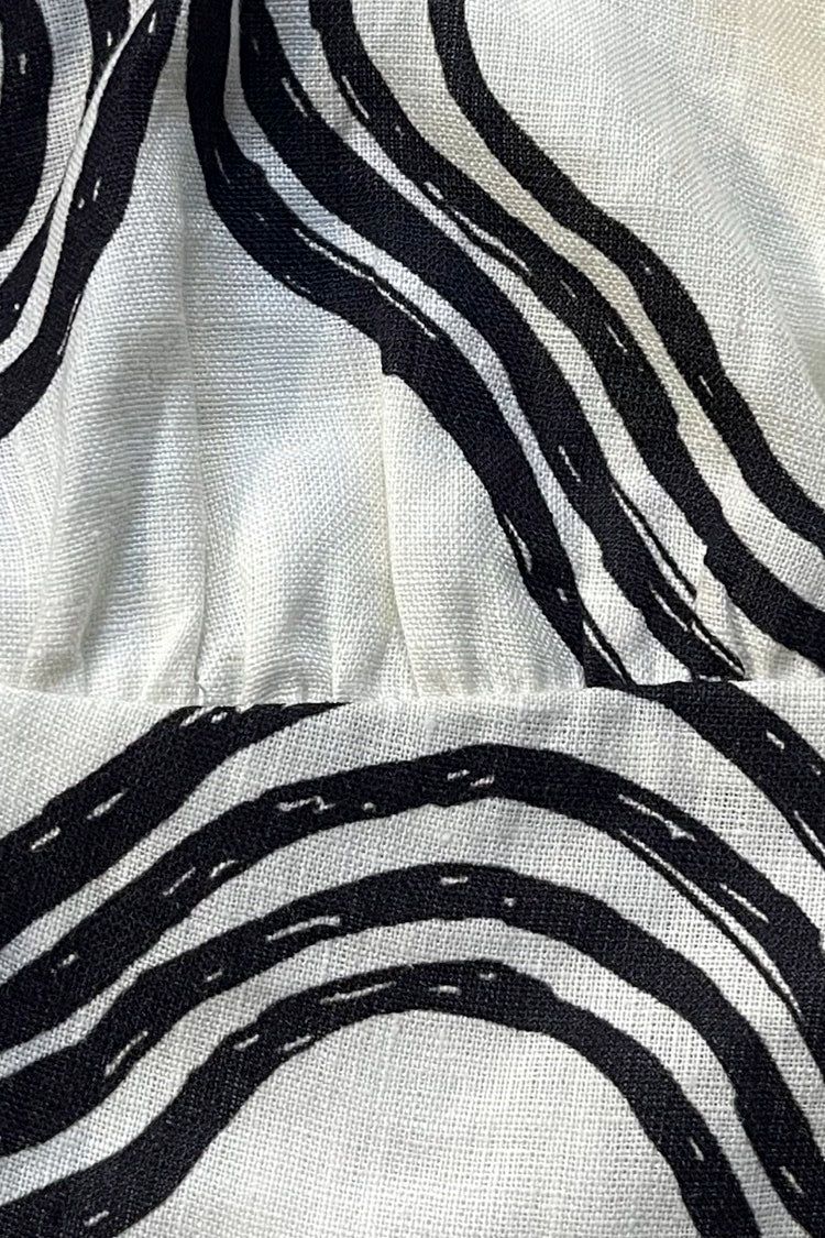 VRG GRL Find Your Tempo Linen Crop Top // White sold by Verge Girl product image thumbnail 9