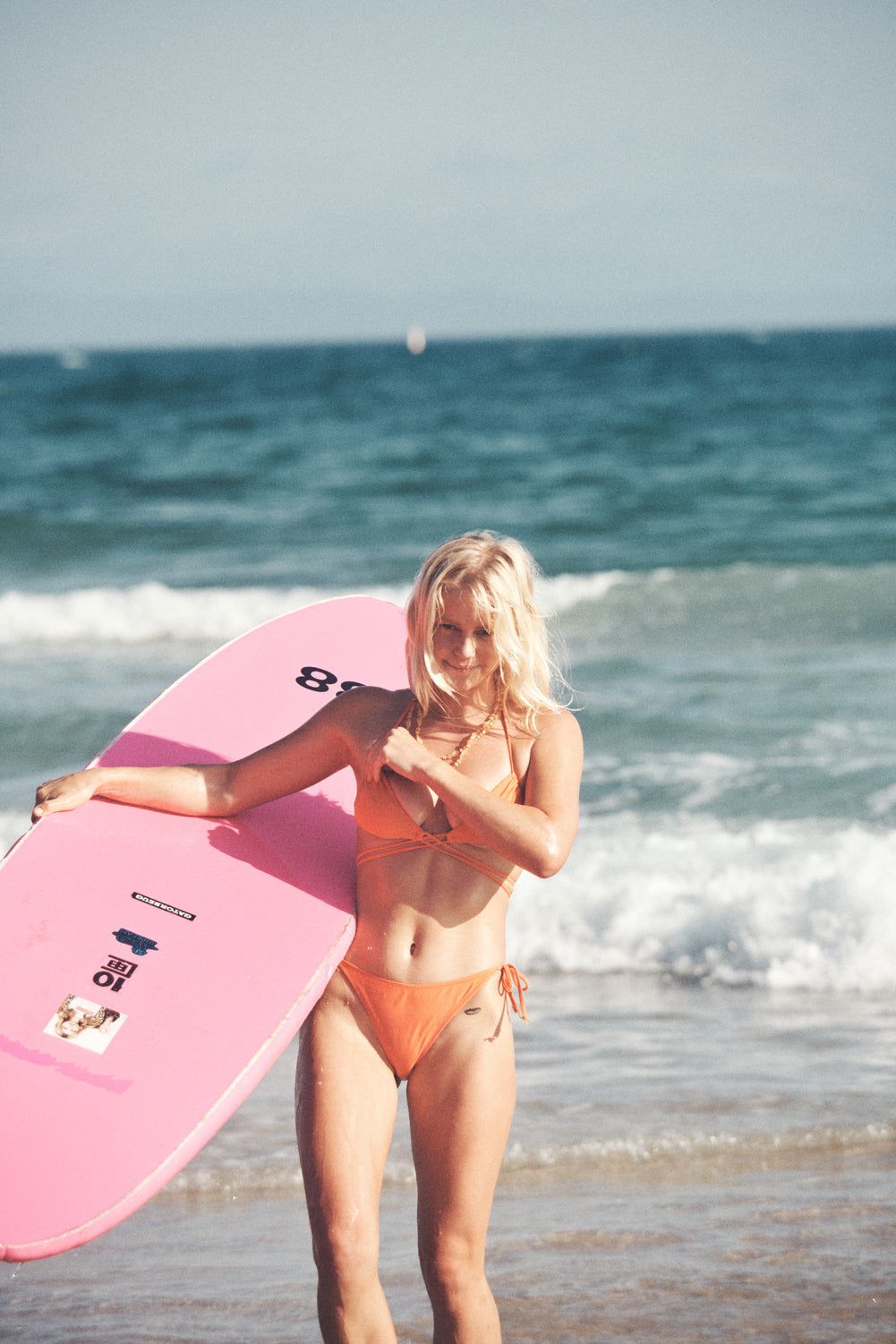 Rosa Tie Bikini Bottom Orange sold by Verge Girl product image thumbnail 5