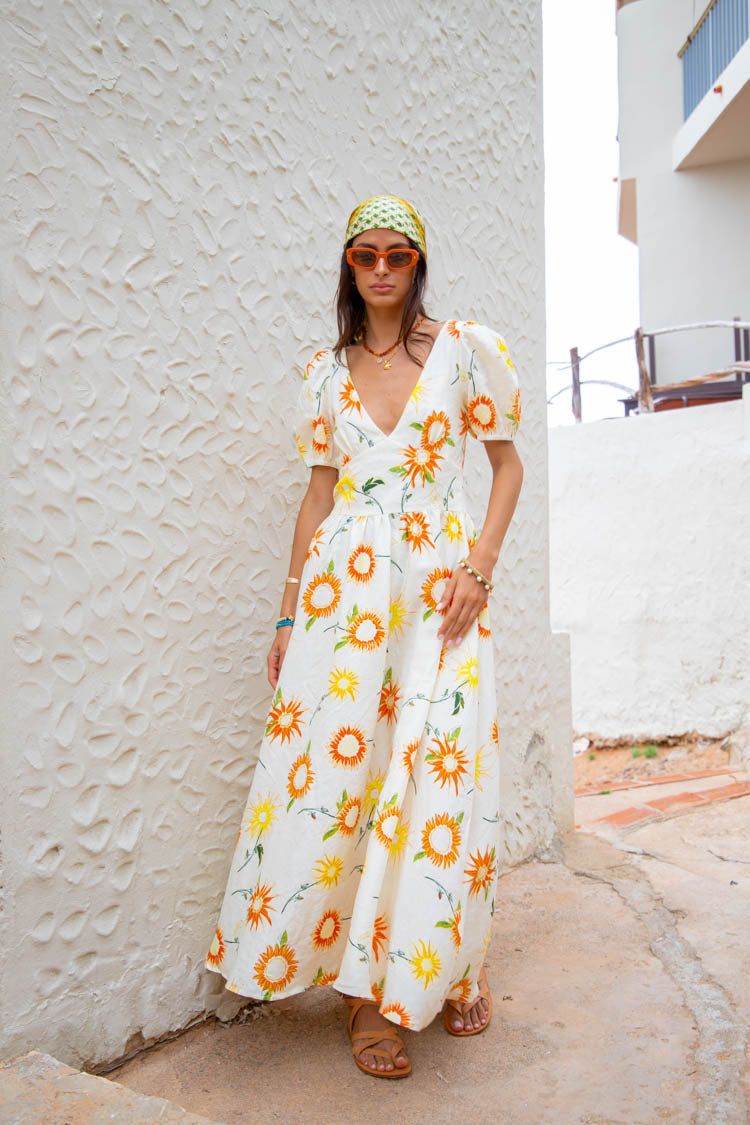 Paradiso Maxi Dress Sunflower sold by Verge Girl product image thumbnail 3