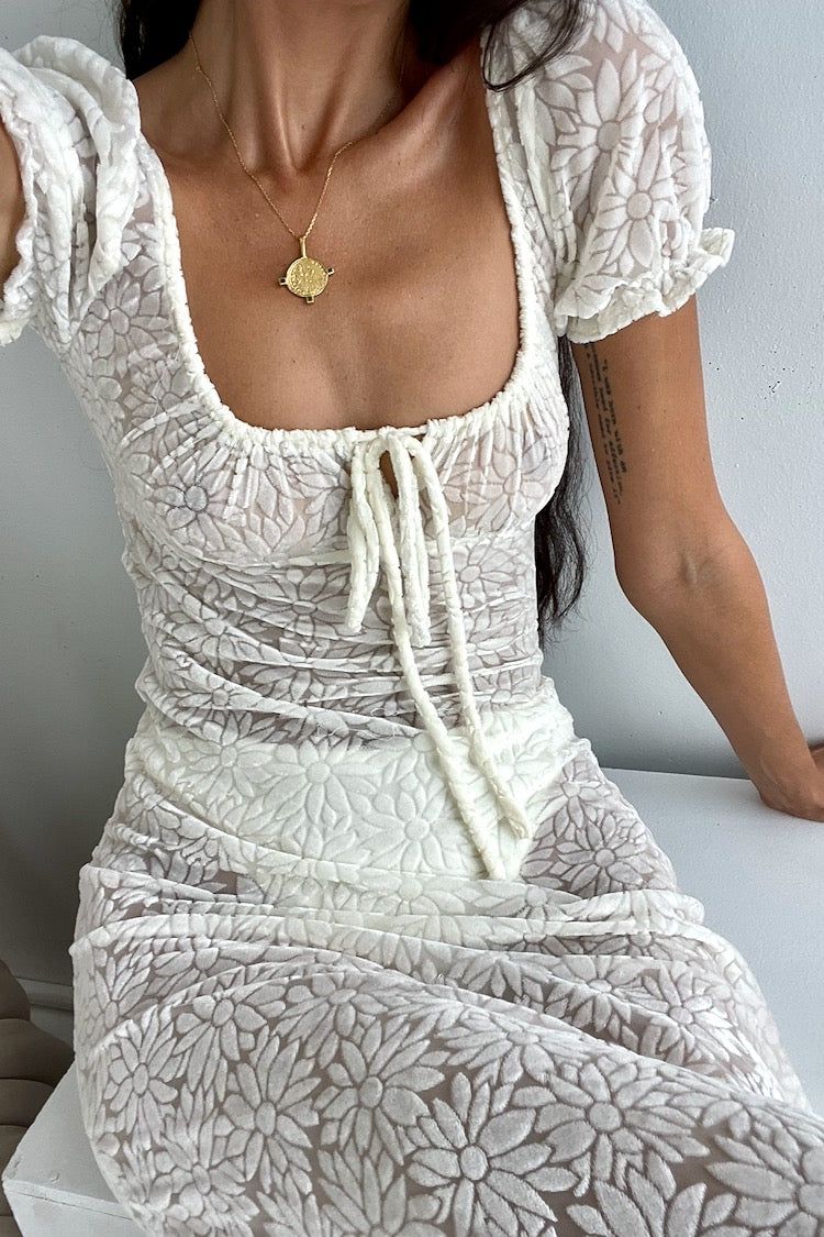 Mon Beau Bias Cut Maxi Dress White sold by Verge Girl product image thumbnail 5