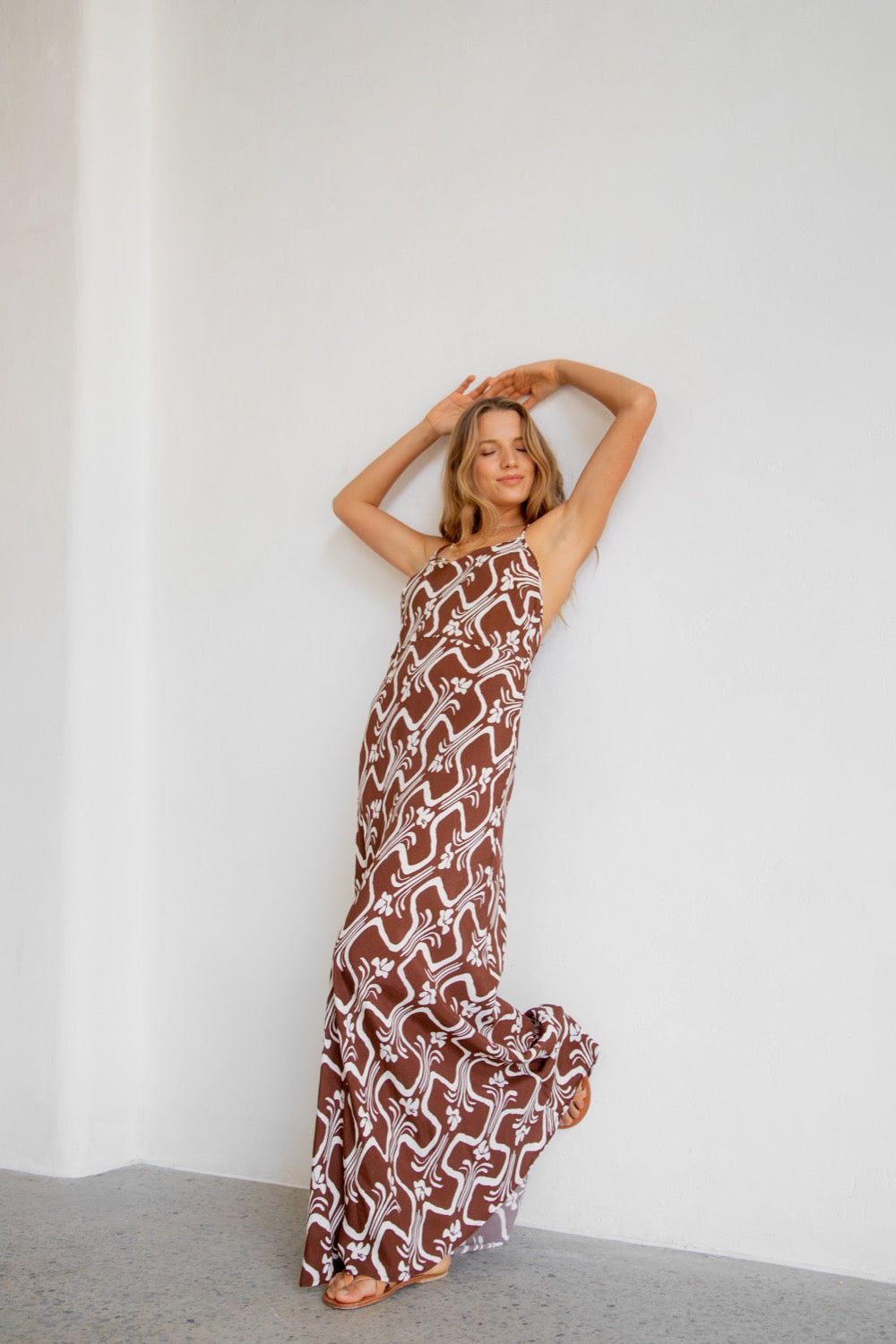 Galleria Bias Cut Maxi Dress Rustica sold by Verge Girl product image thumbnail 2