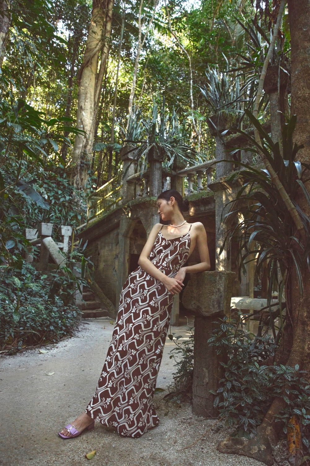 Galleria Bias Cut Maxi Dress Rustica sold by Verge Girl product image thumbnail 5