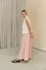 Solara Midi Skirt Pink sold by Verge Girl