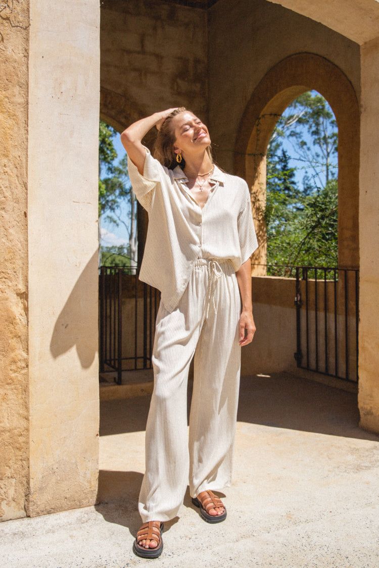 VRG GRL La Vie Pants // Stripe sold by Verge Girl product image thumbnail 2