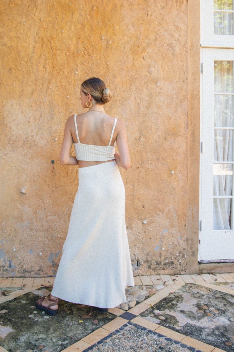 Body Language Knit Maxi Skirt Natural sold by Verge Girl product image thumbnail 8