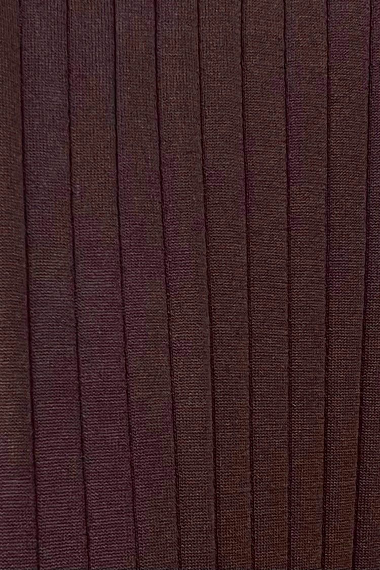 Pave The Way Knit Jumpsuit Chocolate sold by Verge Girl product image thumbnail 7