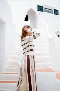 VRG GRL Place Of Rhythm Knit Top // Stripe sold by Verge Girl