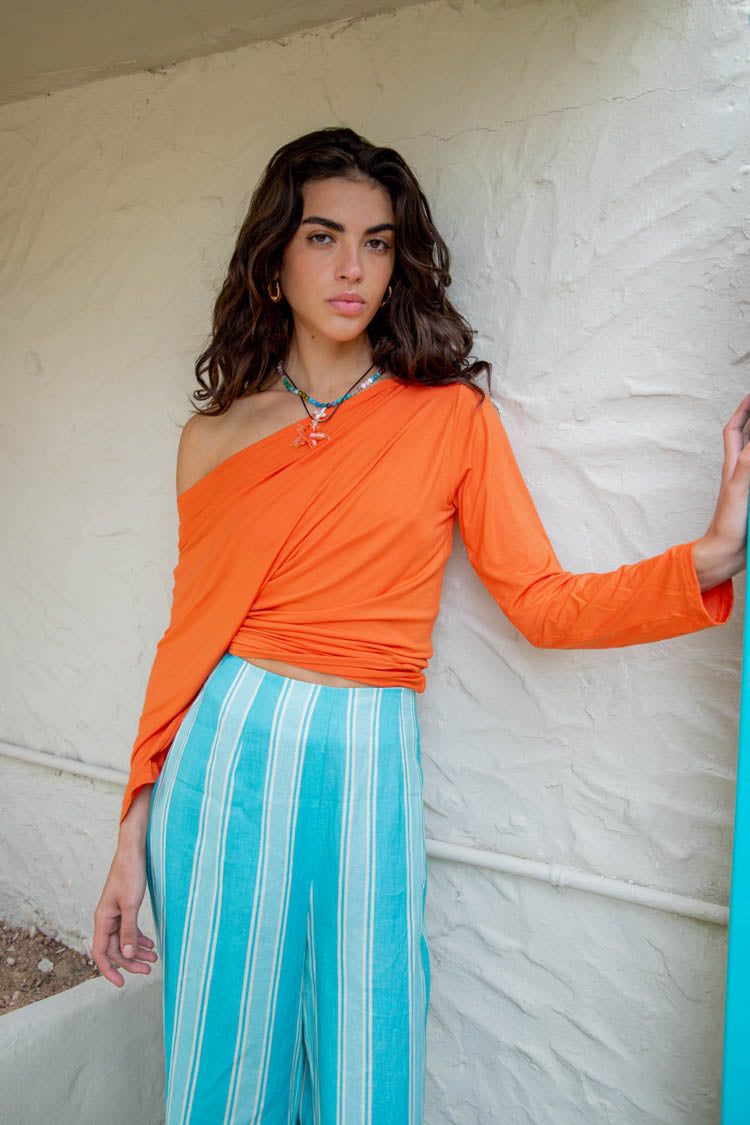 Beliza Top Orange sold by Verge Girl product image thumbnail 5