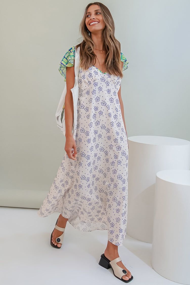 VRG GRL Your Muse Midi Dress // Floral sold by Verge Girl product image thumbnail 7