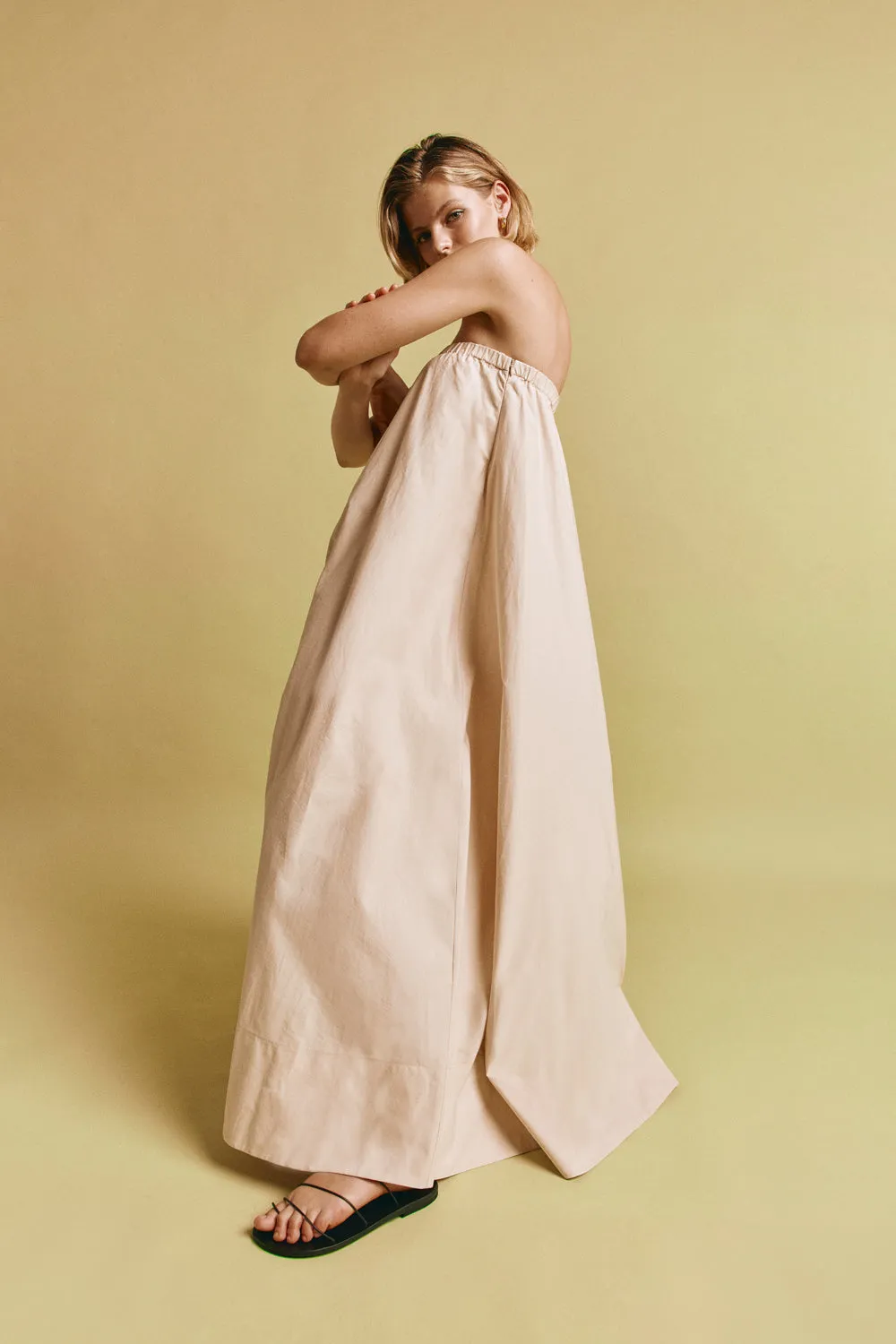 Maia Maxi Dress Nude sold by Verge Girl product image thumbnail 2