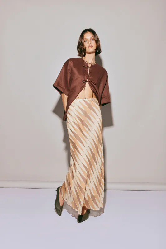 Aire Maxi Skirt Una sold by Verge Girl