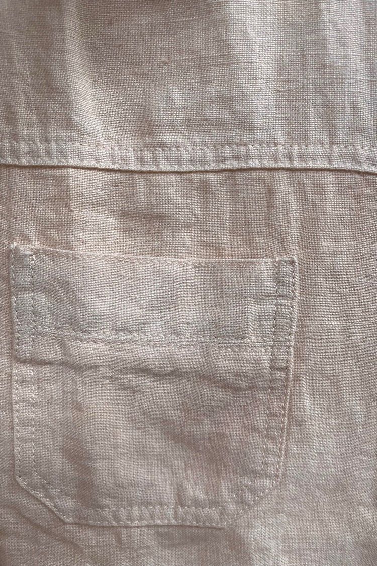 Baja Linen Top Natural sold by Verge Girl product image thumbnail 8
