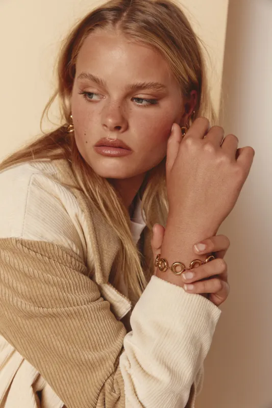 Gigi Bracelet Gold made by Verge Girl