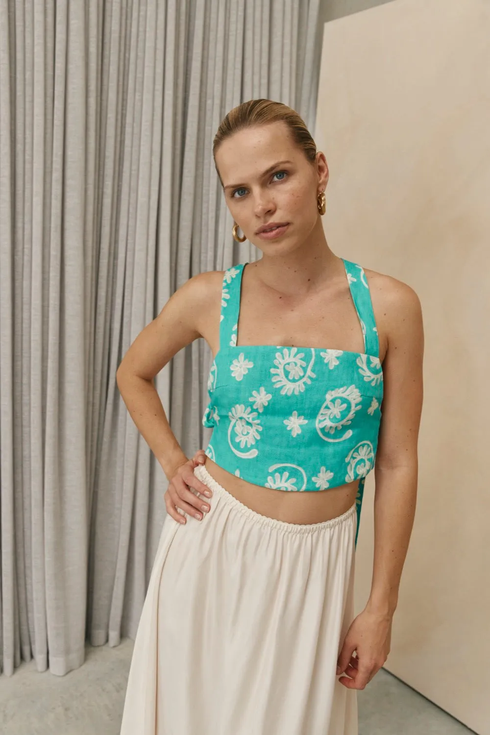 Roemy Linen Top Grandiflora sold by Verge Girl product image thumbnail 4