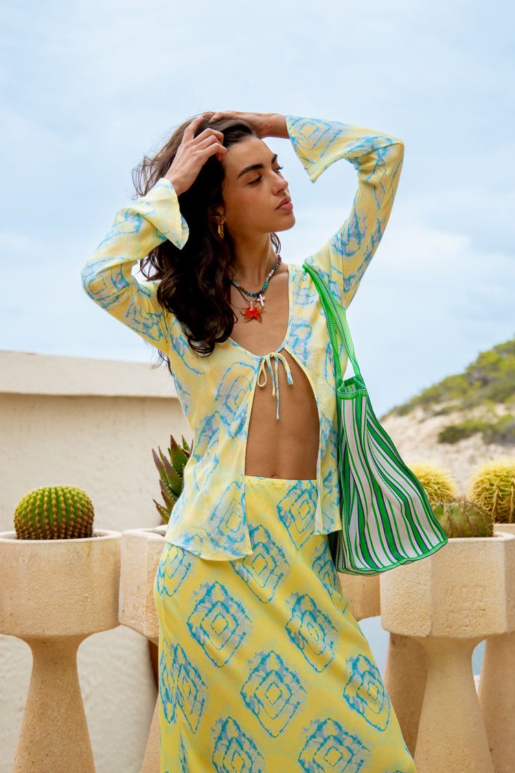 VRG GRL Euphoric Tie Front Top // Solis sold by Verge Girl product image thumbnail 5