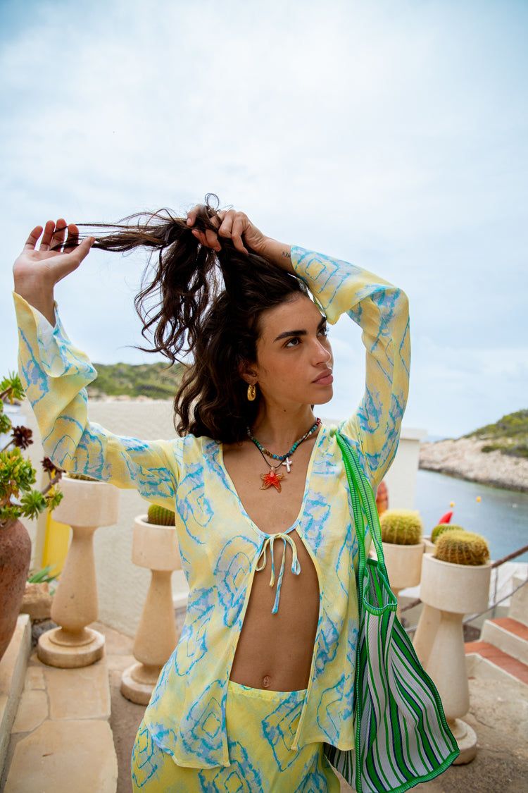 VRG GRL Euphoric Tie Front Top // Solis sold by Verge Girl product image thumbnail 8