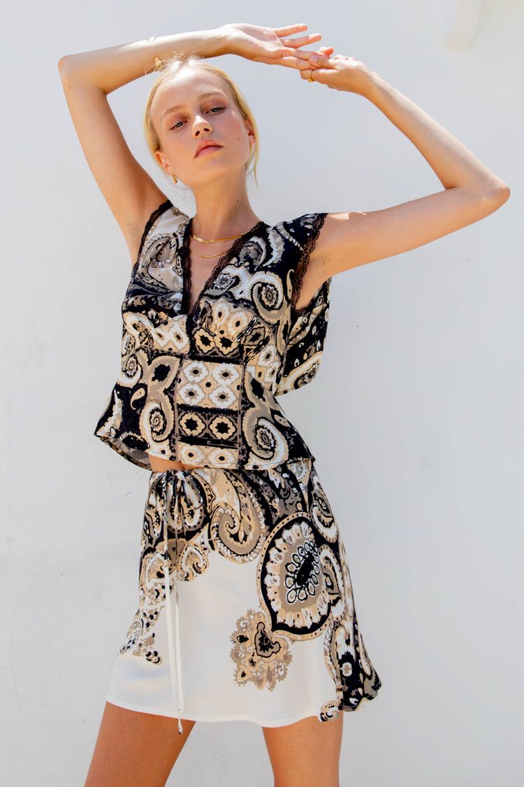 VRG GRL Vintage Lover Tie Back Top // Azalea sold by Verge Girl product image thumbnail 6