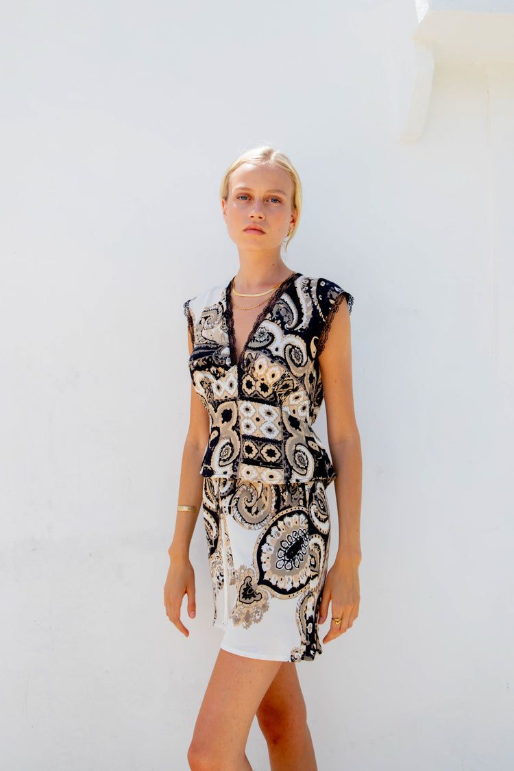 VRG GRL Vintage Lover Tie Back Top // Azalea sold by Verge Girl product image thumbnail 7