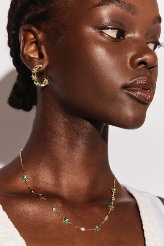 Elina Earrings Gold sold by Verge Girl