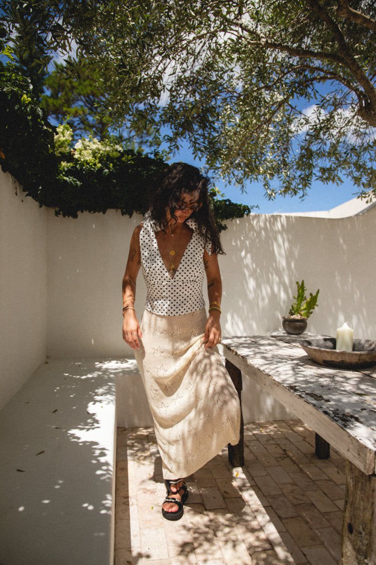 Summer Nostalgia Tie Top White sold by Verge Girl product image thumbnail 8