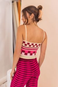 Sun Seeker Knit Cami Print sold by Verge Girl