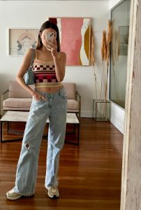 Sun Seeker Knit Cami Print sold by Verge Girl