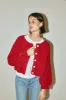 Elsie Knit Cardigan Chilli sold by Verge Girl