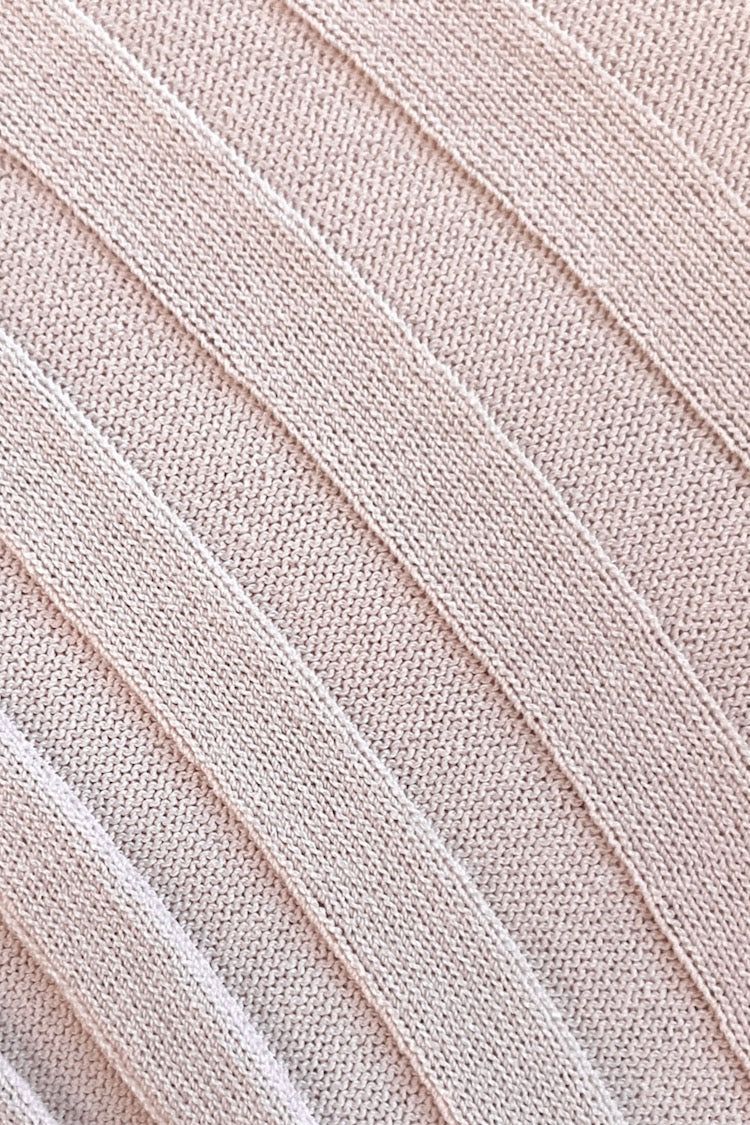 VRG GRL Dancing Muse Knit Ballet Wrap // Baby Pink sold by Verge Girl product image thumbnail 6