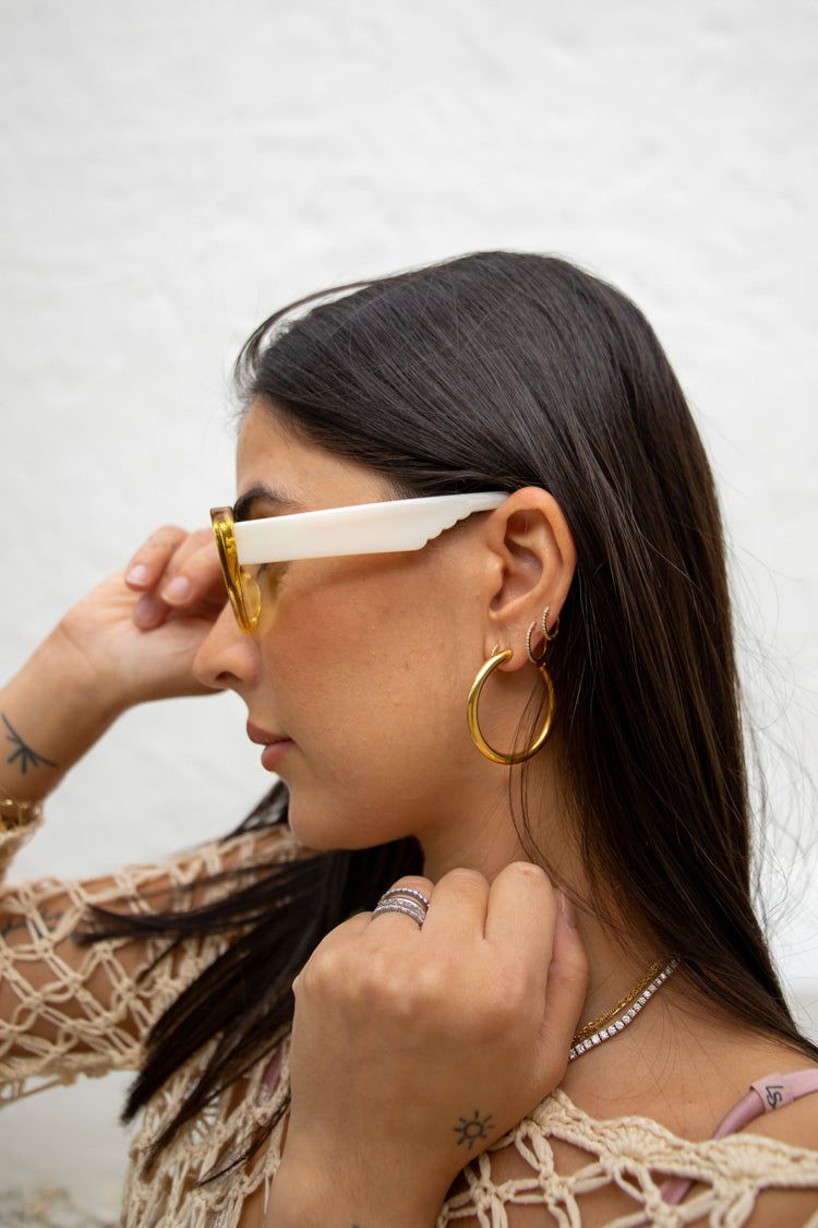 Love Valley Hoops // Gold sold by Verge Girl