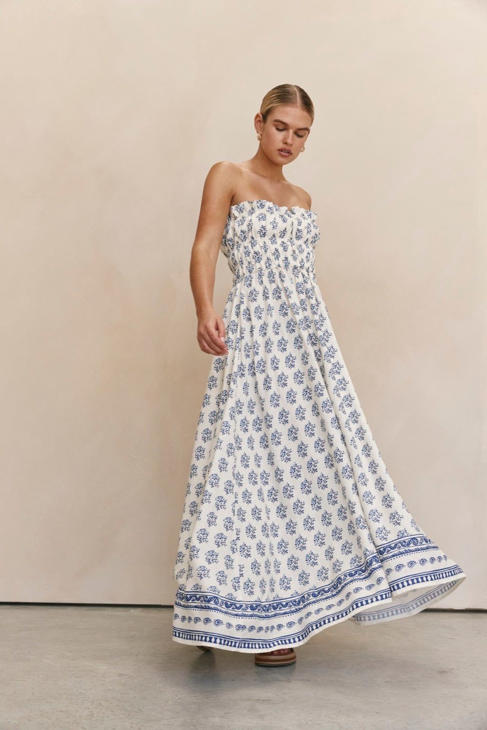 Amaliah Midi Dress Trousseau sold by Verge Girl