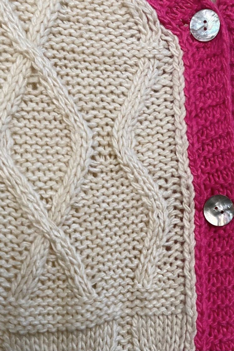 VRG GRL Lola Knit Cardigan // Cream sold by Verge Girl product image thumbnail 8