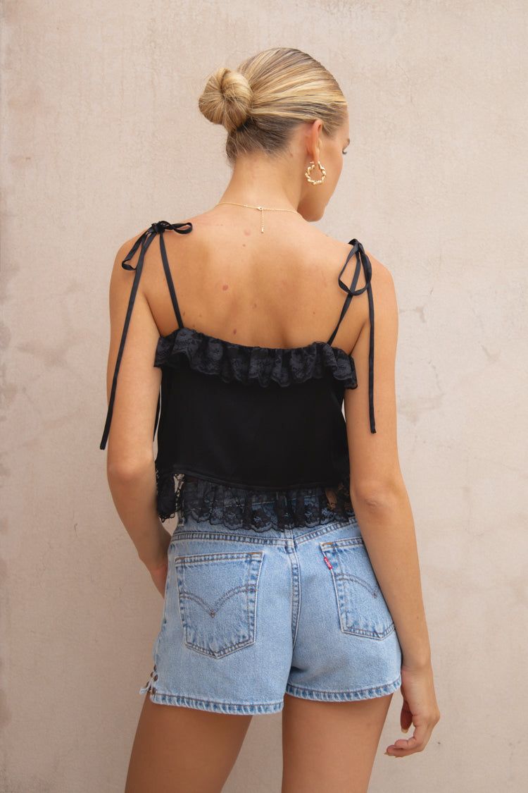 Celestial Dream Lace Cami Black sold by Verge Girl product image thumbnail 5