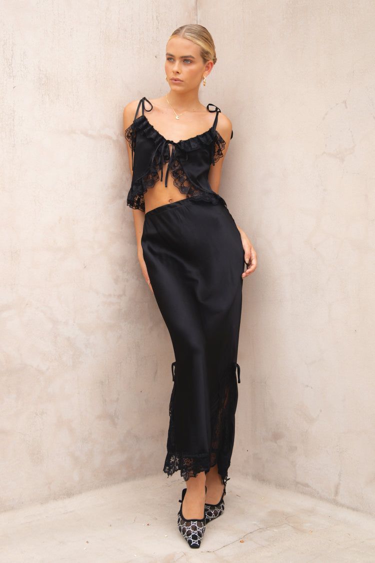 Celestial Dream Lace Cami Black sold by Verge Girl product image thumbnail 6