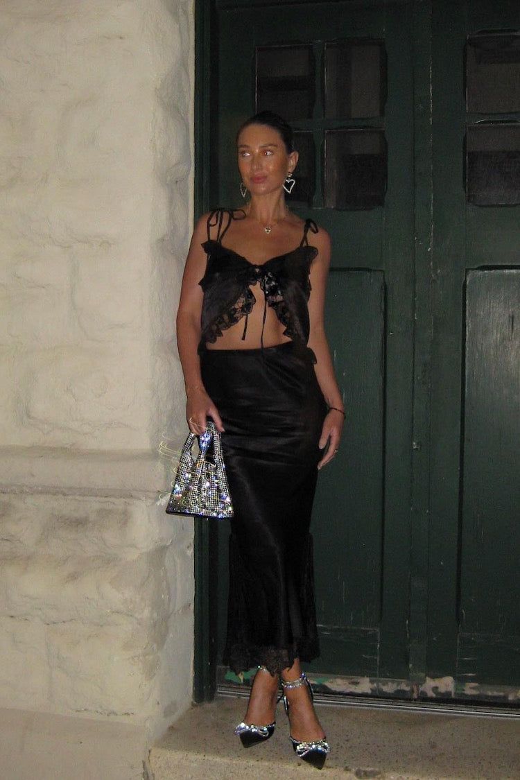 Celestial Dream Lace Cami Black sold by Verge Girl product image thumbnail 4